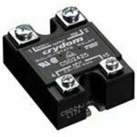 CRYDOM Ssr Relay Panel Mount Ip00 280Vac25A 35-15Vdc Zer CSD2425